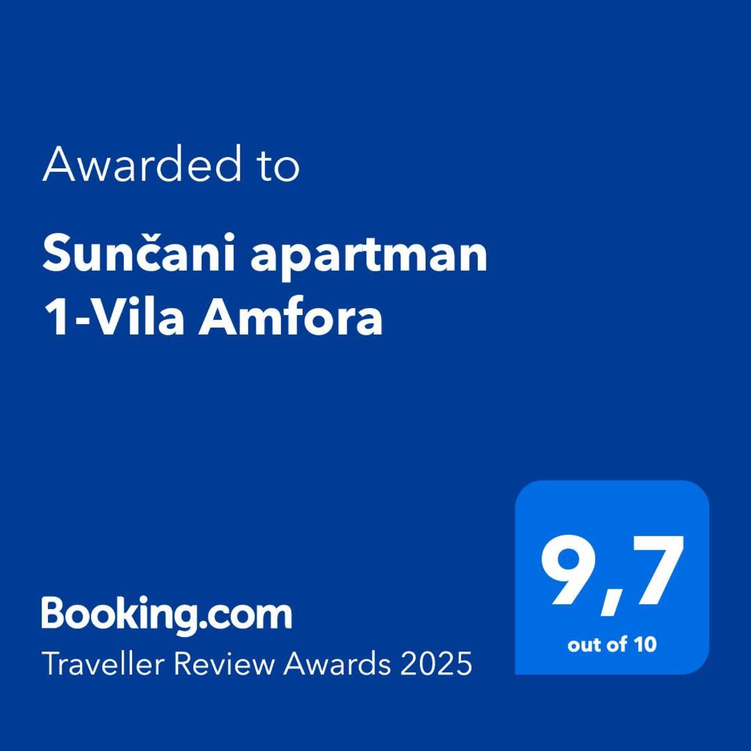 Sunčani apartman 1-Vila Amfora Budva Bagian luar foto